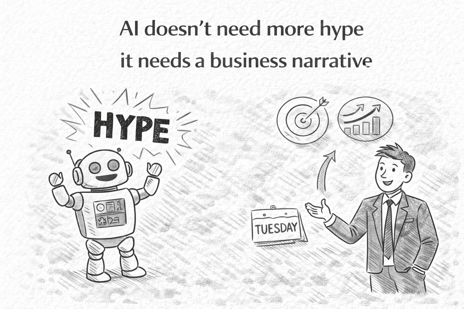 AI does not need more hype it needs a business narrative